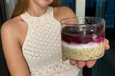 Cheesecake zobena kaša