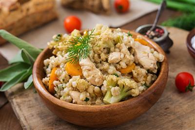 Orzotto s piletinom