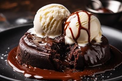 Brownie pudding