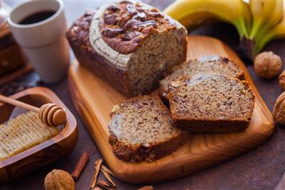 Veganski banana bread