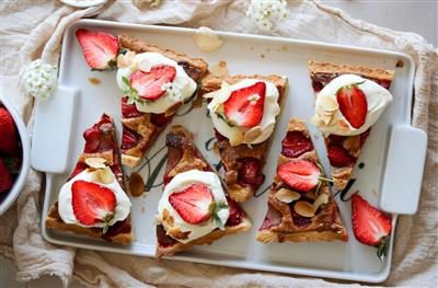 Frangipane pita s jagodama