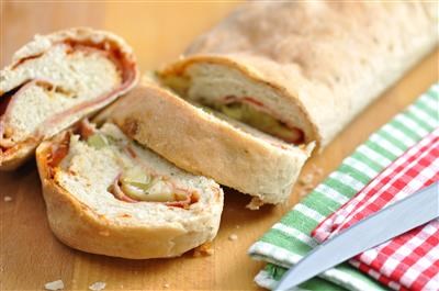 Stromboli s artičokama