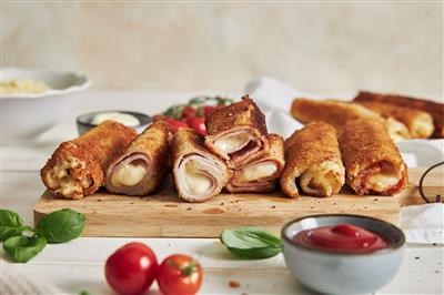 Rolice sa sirom i šunkom 