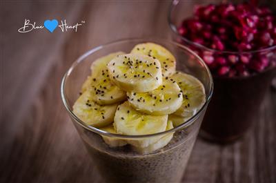 Chia puding od kikirikija i banane