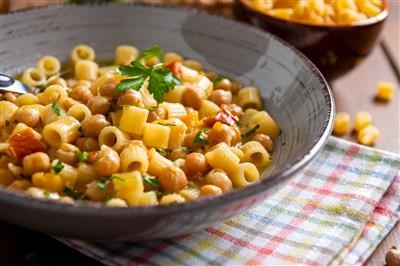 Pasta e ceci (tjestenina sa slanutkom)