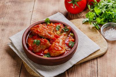 Mediteranska piletina u umaku od rajčice 