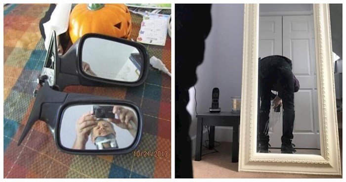 17 ljudi pokušava prodati zrcala, ali ne znaju kako bi ih slikali za oglas. Fotke su pravi dragulji