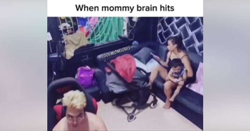 Zbog trenutka nepažnje mama je mislila da je izgubila bebu, video je hit zbog urnebesnog raspleta