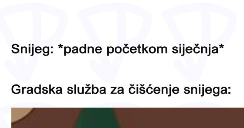 Fora o snijegu i gradskim službama nasmijala je ekipu na FB-u, odmah ćete vidjeti zašto je hit