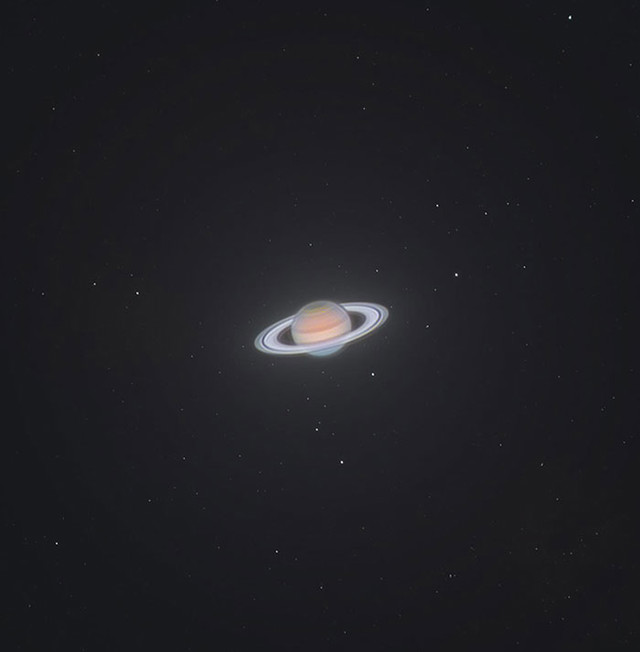 Saturn kroz moj 6" teleskop
