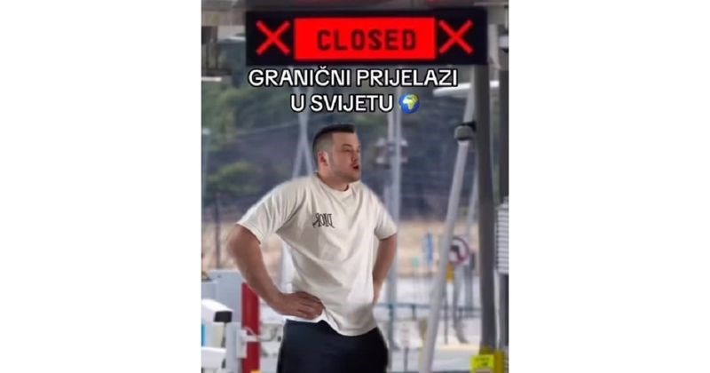 Tip je urnebesnim skečom objasnio razliku između graničnih prijelaza u svijetu i na Balkanu, hit je