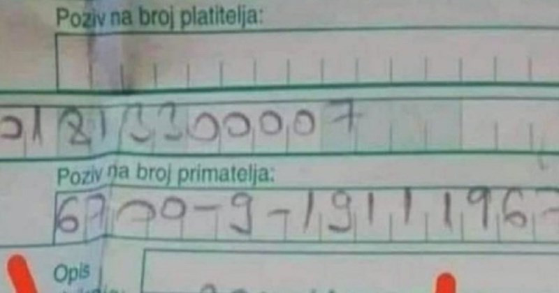 Fotka nečije uplatnice već je danima hit na društvenim mrežama, odmah ćete skužiti zašto