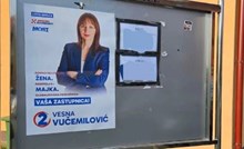 Gaf s plakatom kandidatkinje Hrvatskih suverenista hit je na mrežama, urnebesan je