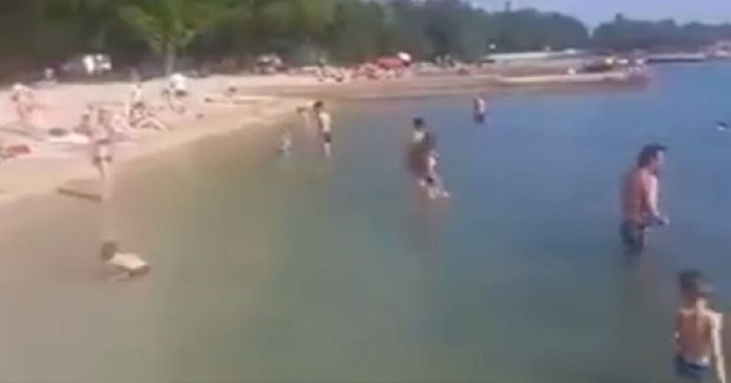 Cijela plaža u nevjerici je gledala ova dva tipa, plakat ćete od smijeha kada vidite njihovu "igru"