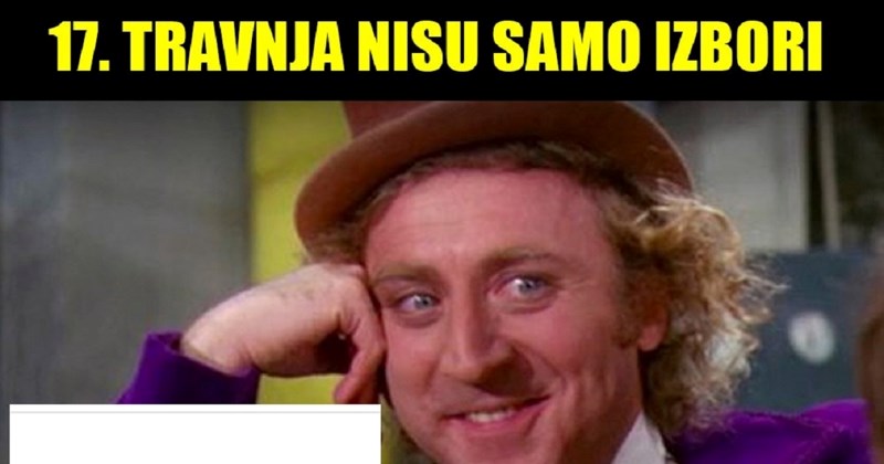 Na dan izbora 17. travnja u svijetu se slavi nešto urnebesno, Hrvati su odmah prepoznali simboliku