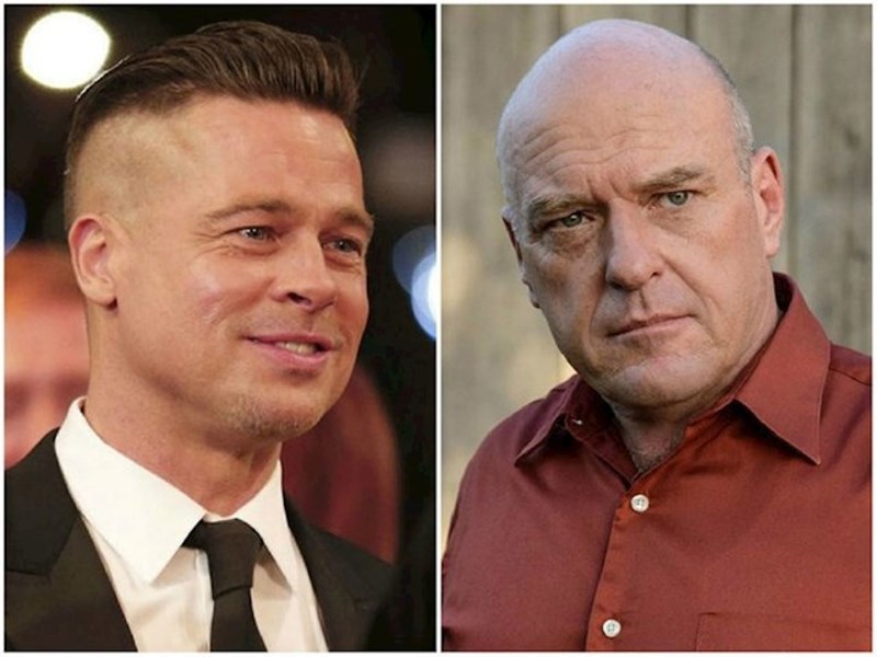 Brad Pitt i Dean Norris