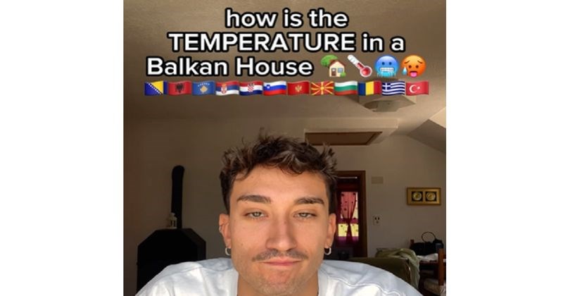 Regiju je nasmijao video o temperaturama u prostorijama prosječne kuće na Balkanu, genijalan je!