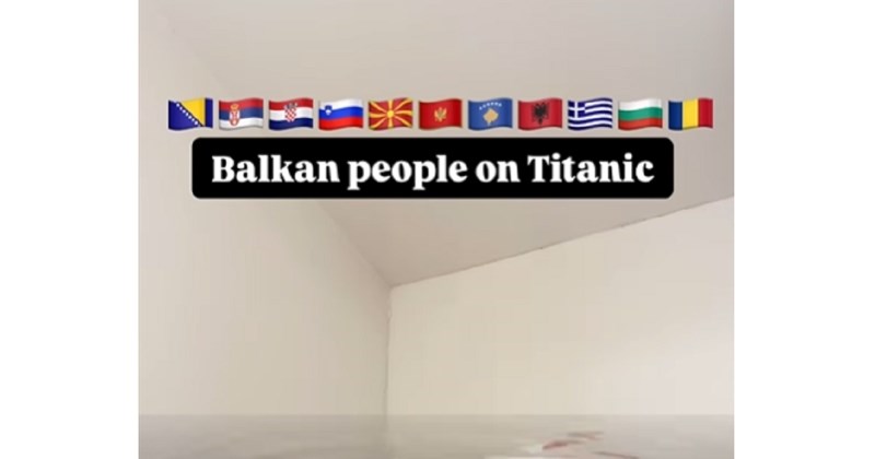 Fora o ponašanju Balkanaca da su se našli na Titaniku do suza je nasmijala IG, totalno je pogođena