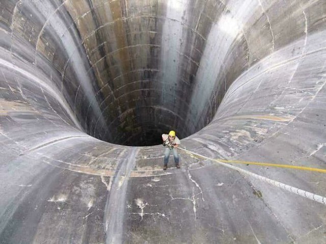 Rub divovskog preljeva brane