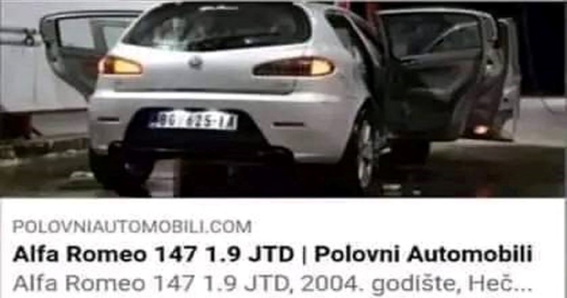 Komentar na račun oglasa u kojem se prodaje Alfa Romeo obišao je regiju, urnebesan je