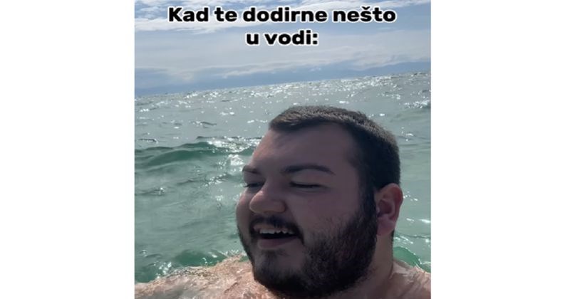 Svi se veselimo kupanju u moru do ove situacije, urnebesna snimka nasmijala je regiju