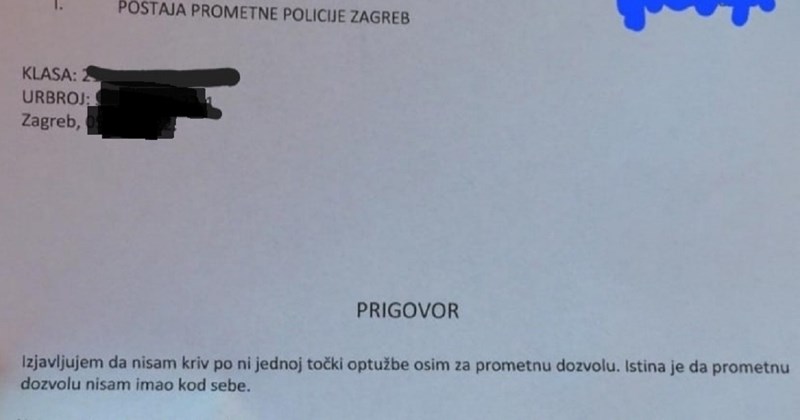 Vlasnik BMW-a optužio je policajca da mu piše kazne zbog ljubomore, morate vidjeti ovaj prigovor
