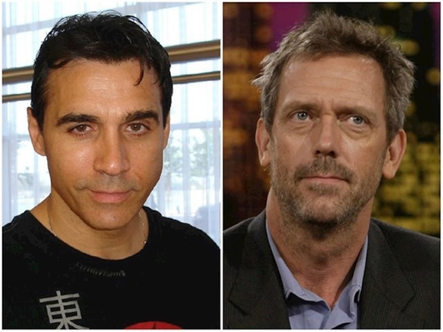 Adrian Paul i Hugh Laurie