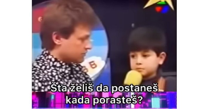 Dječaka su pitali što želi biti kada odraste, preiskreni odgovor zgrozio je društvene mreže