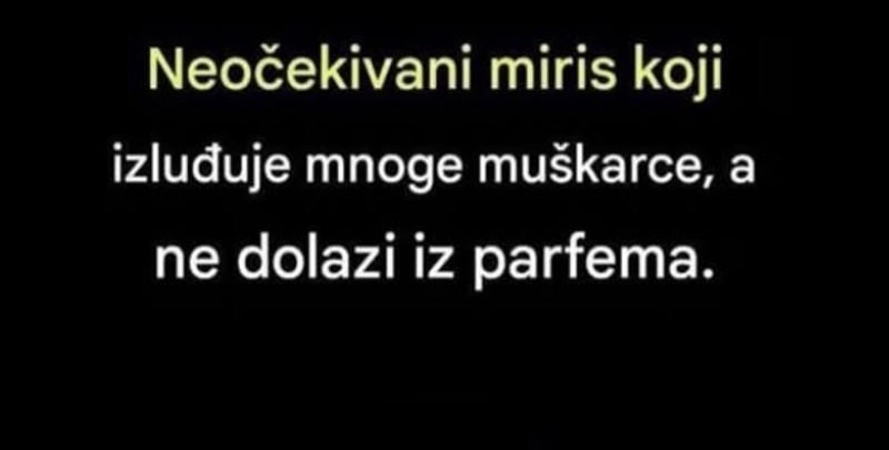 Na IG-u se raspravljalo o mirisima koji izluđuju muškarce, urnebesni komentar odnio je pobjedu