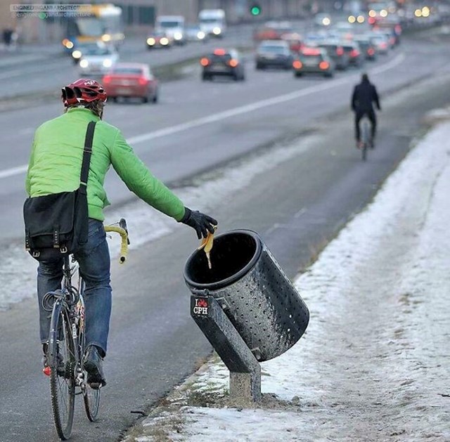 Kanta za bicikliste u Danskoj