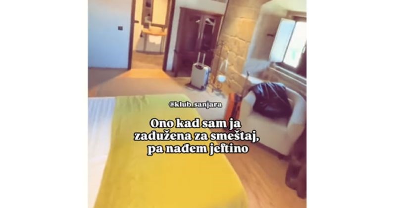 Oduševio se što je žena našla jeftin smještaj na moru, a onda su došli u apartman... Video je SVE!