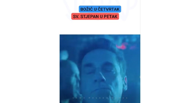 Netko je napravio šalabahter za spajanje praznika pred nama, objava je hit na Instagramu