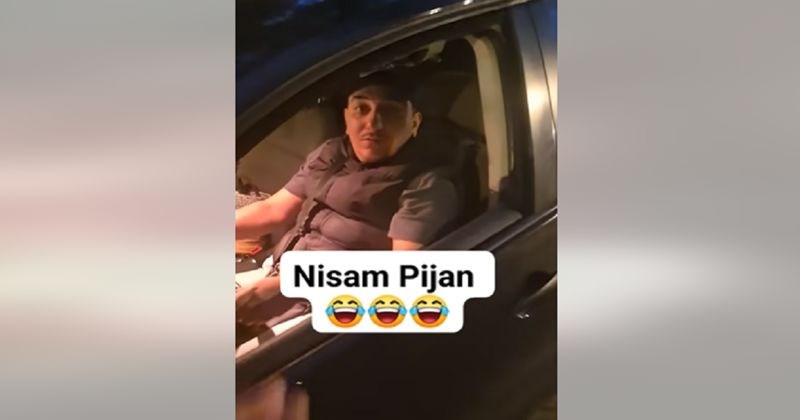 Policija je zaustavila vidno pijanog tipa, morate poslušati njegovo opravdanje