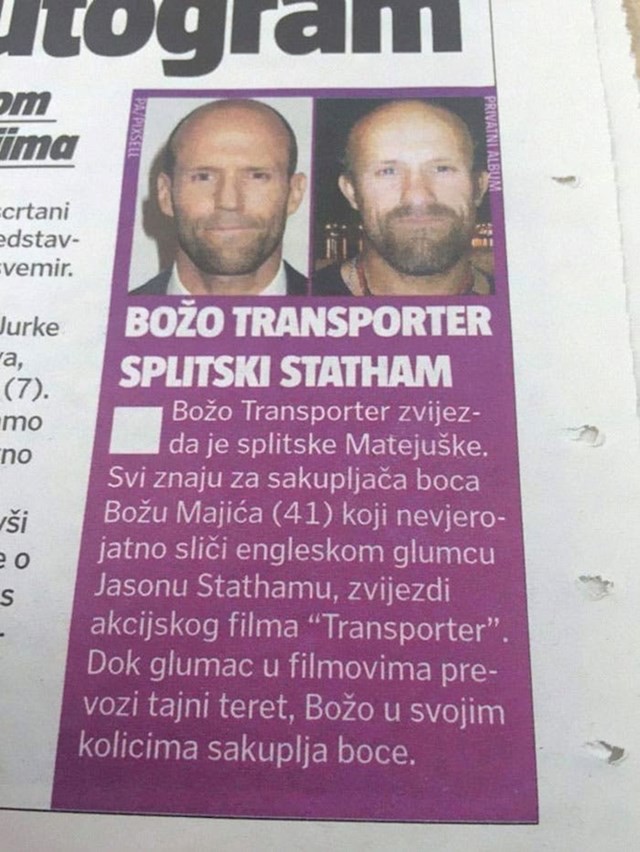 A tu je i jedan Splićanin!