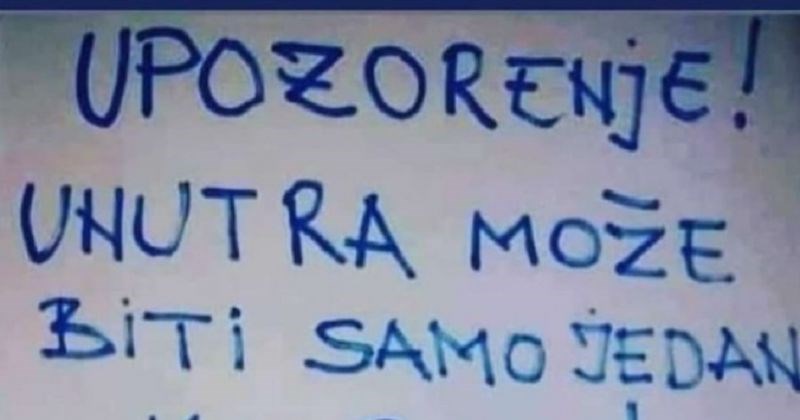 Netko je uporno "ispravljao" obavijest na ovom dućanu, a onda je vlasnik ispalio. Fotka je hit!