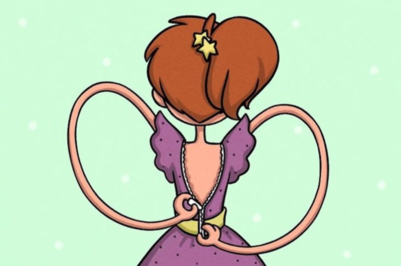 Ni s ovolikim rukama ne bih uspjela zakopčati!