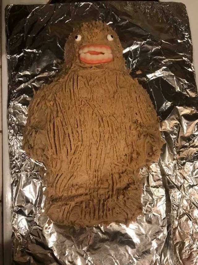 Torta u obliku Bigfoota
