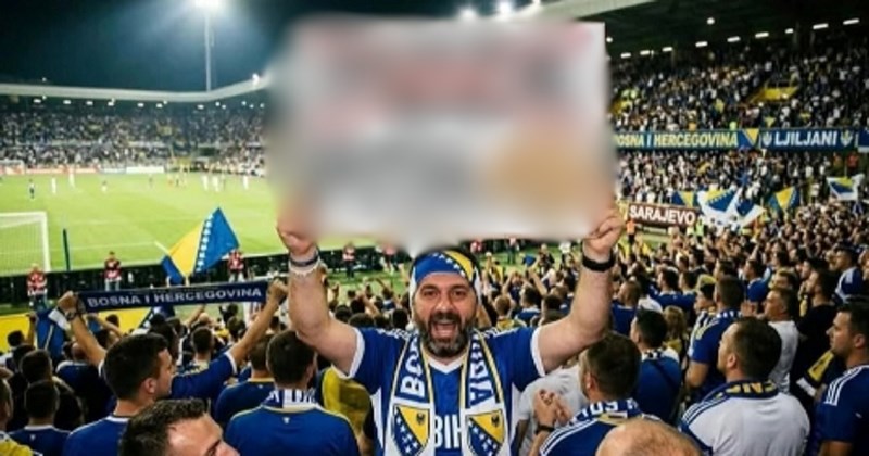Fotka jednog navijača BIH danas je srušila mreže, odmah ćete vidjeti zašto je takav hit!