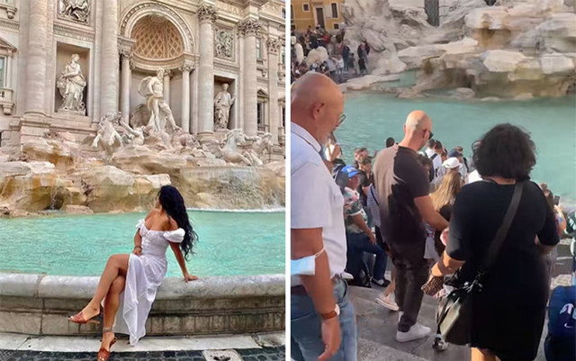 Fontana di Trevi: Očekivanja vs. Gužva