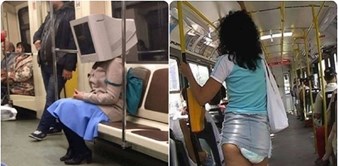 19 bizarnih situacija koje su ljudi uočili u javnom prijevozu i morali ih odmah svima pokazati