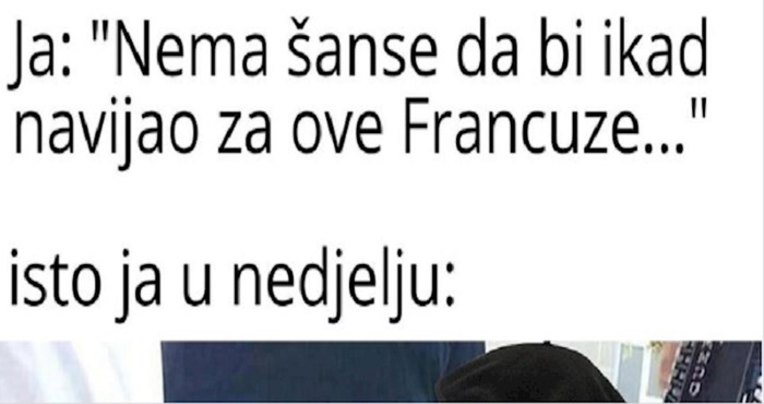 Naši navijači u teškoj su dilemi oko toga koga podržati u finalu, urnebesna fora hit je na Fejsu