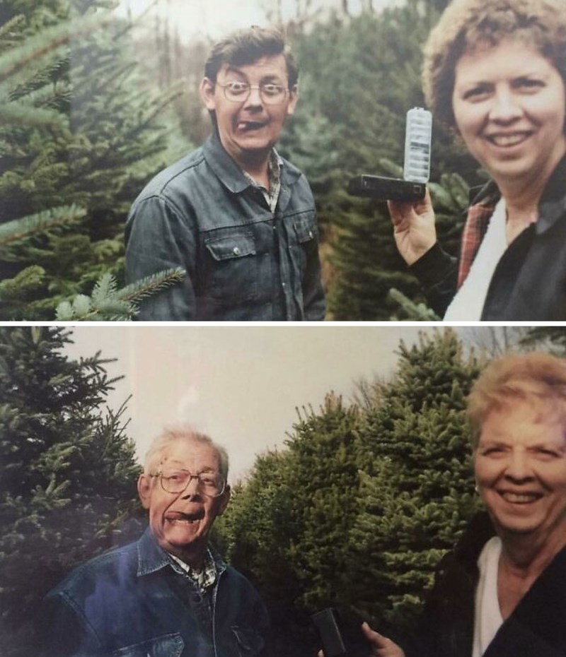 Moji baka i djed, 1970. i 2014.