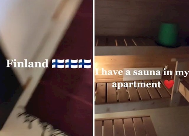 Uobičajeno da kuće i stanovi u Finskoj imaju saunu