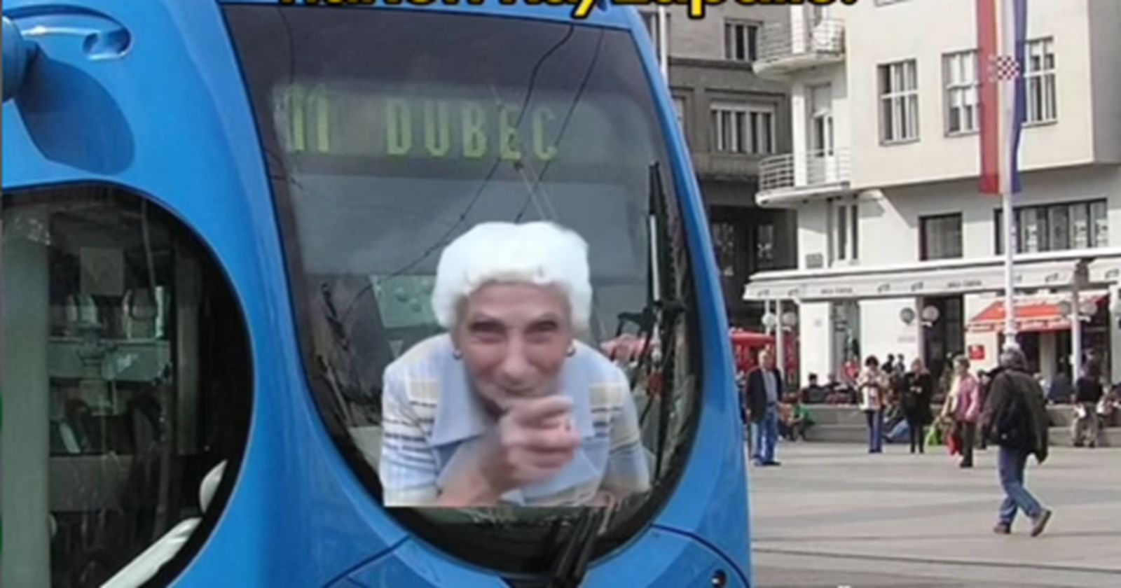 Fora o nepisanom pravilu vezanom za kašnjenje tramvaja hit je na mrežama. Totalno je pogođena!