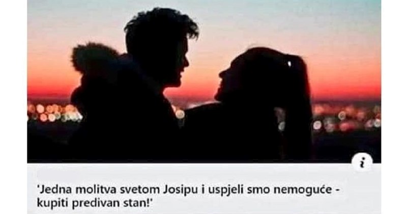 Mladi par tvrdi da je kupio stan pomoću molitve, komentar ovog tipa šera se regijom brzinom munje