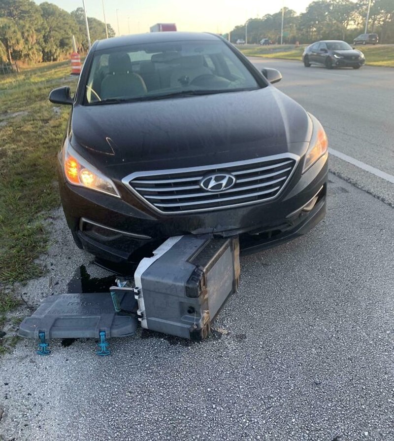 Ako je netko izgubio hladnjak na autocesti, našao sam im ga!