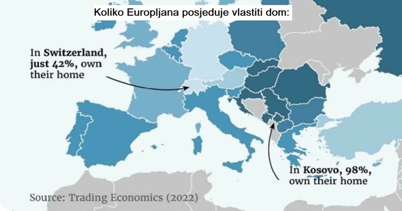 10 zanimljivih činjenica o svijetu u kojem živimo, prikazanih putem zabavnih mapi