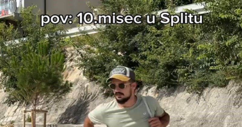 Komični skeč o vremenskim prilikama u Splitu tijekom listopada nasmijao je tisuće na IG-u, hit je