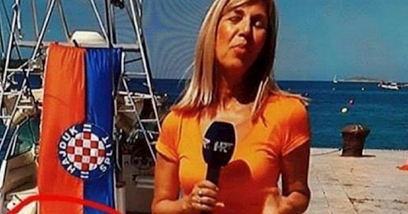 Netko je usred javljanja uživo primjetio urnebesan detalj na privezanom brodu