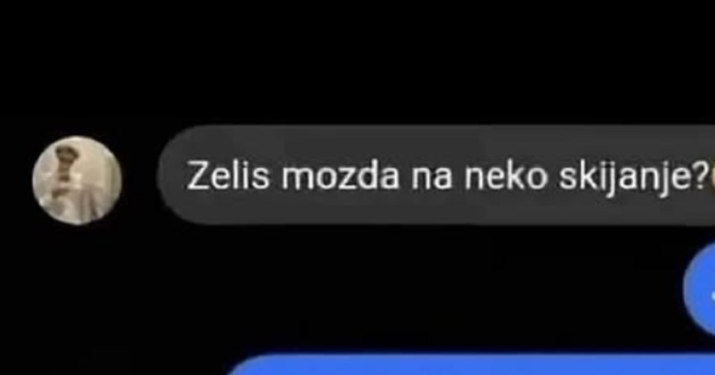 Pozvao je poznanicu na skijanje, ostatak razgovora toliko je bizaran da je fotka obišla regiju